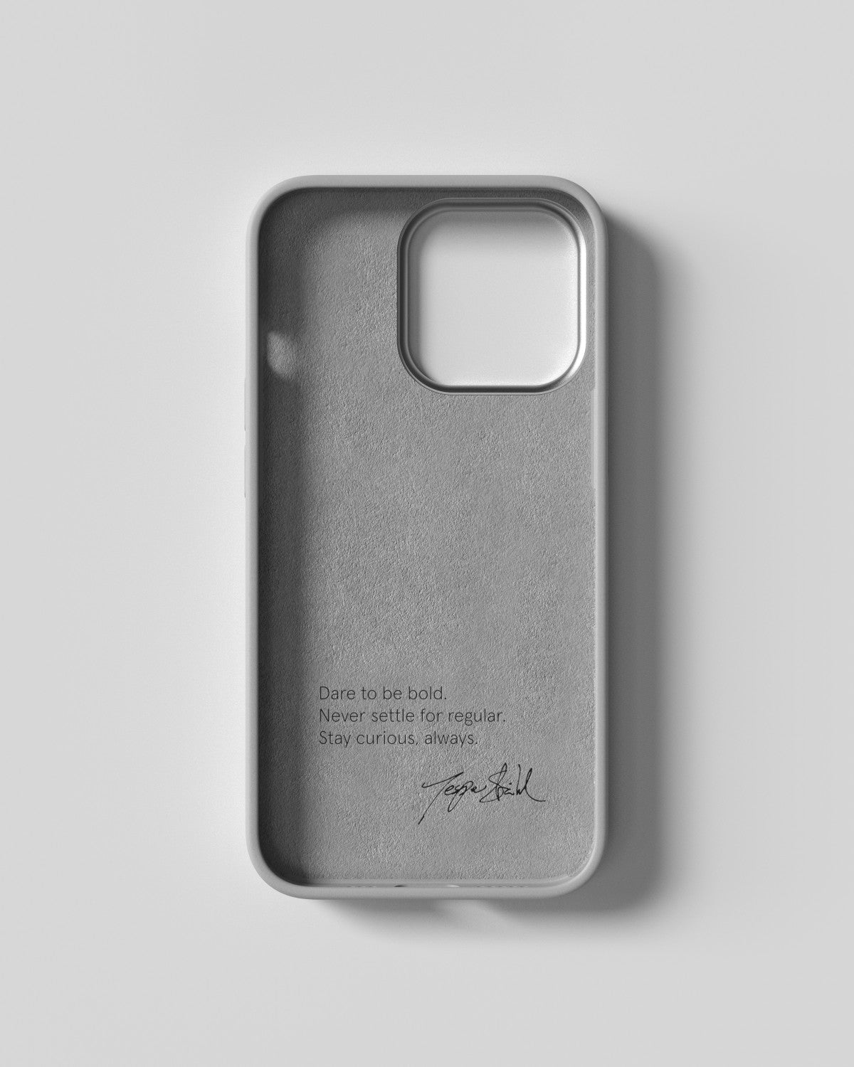 Bold Case - Chrome Grey - iPhone 13 Pro – NUDIENT